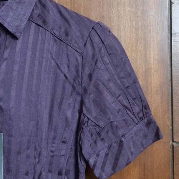 Annabelle Satin Stripe Shirt - Picture 4 of 5